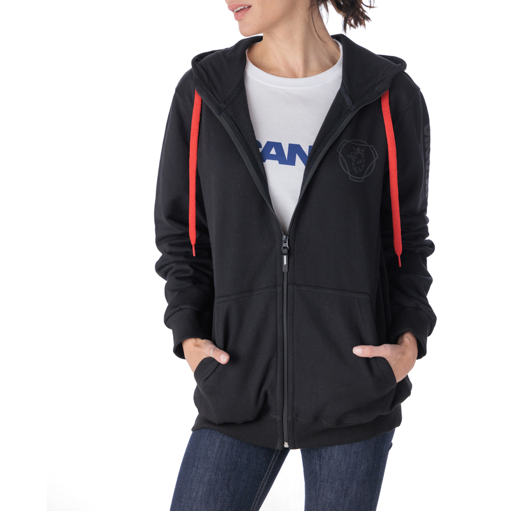 Buzo con Cierre Griffin Negro